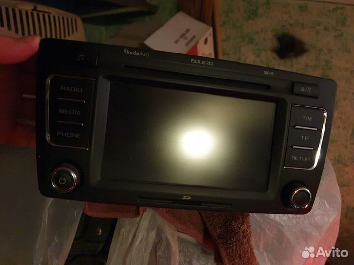 Магнитола bolero skoda octavia a5