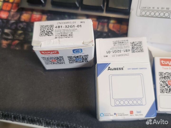 Умное реле Tuya Smart Switch с Алисой Wi-fi