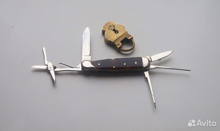 Нож СССР, редкий и мультитул ручн. работы
