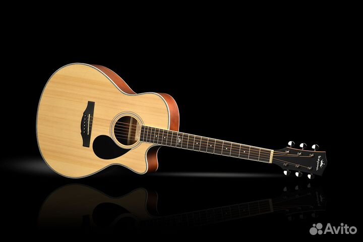 Электроакустическая гитара Kepma A1CE Natural