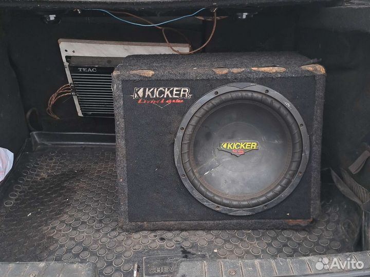 Сабвуфер и усилитель