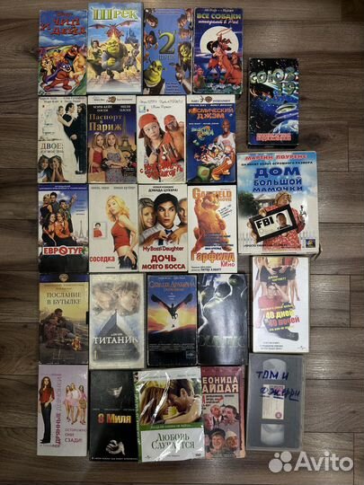 Видео кассеты и диски