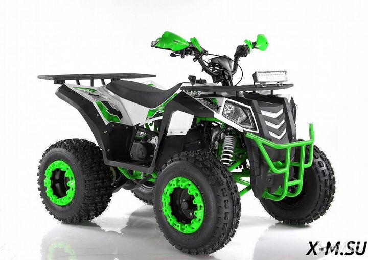 Квадроцикл wels EVO X2 200cc зелено-белый