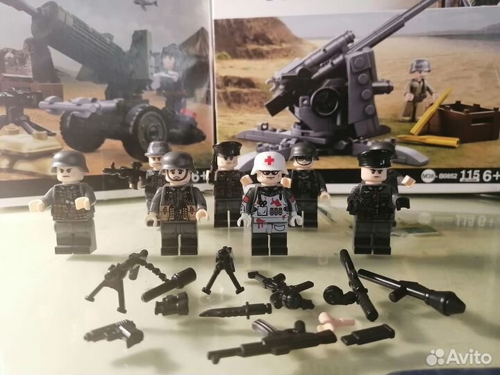 Набор человечков WW2 немцы