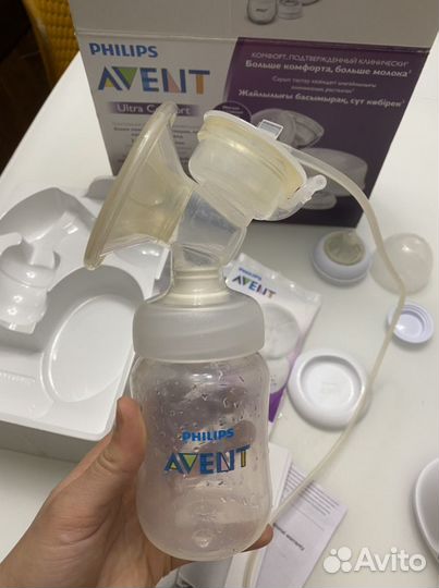 Молокоотсос avent электрический