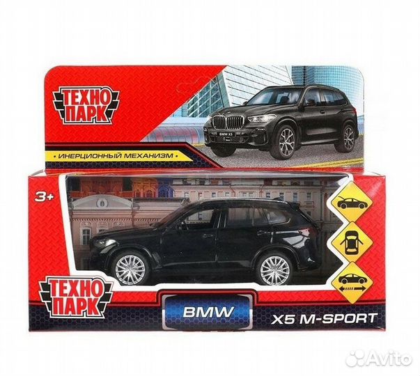Модель BMW X5 M Sport черный Технопарк