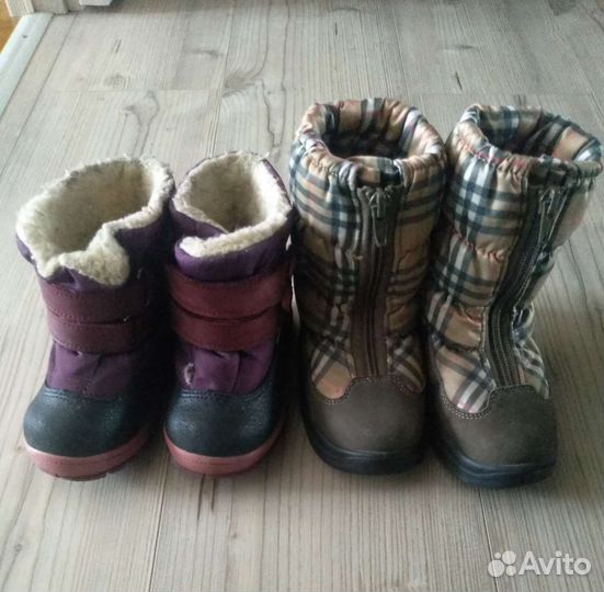 Зимняя обувь для девочки р.23, 24