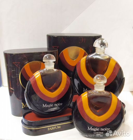 Винтажные духи magie. noire.lancome