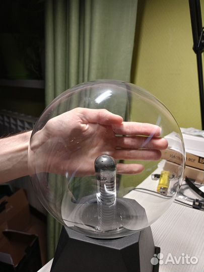 Светильник настольный Плазменный шар, ночной