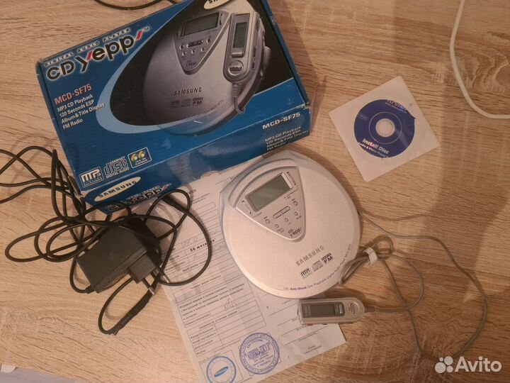 Cd mp3 плеер samsung mcd sf75