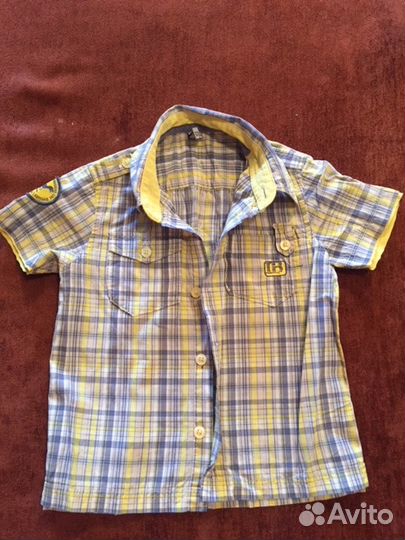 Рубашки, сорочки для мальчика р-р 2-4 года