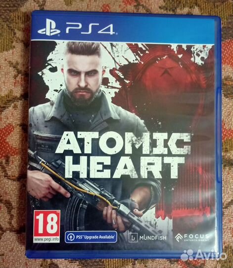 Atomic heart ps4 диск