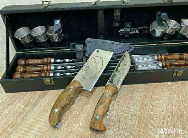 Подарочный набор шампуров для шашлыка