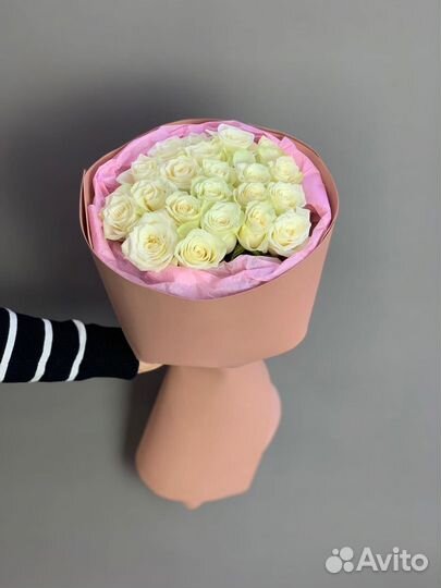 Цветы Розы 40 см букет