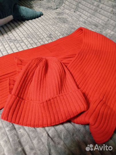 Женский шарф и шапочка