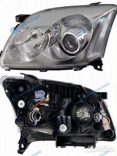 ST-212-11F3L Фара toyota avensis 03-06
