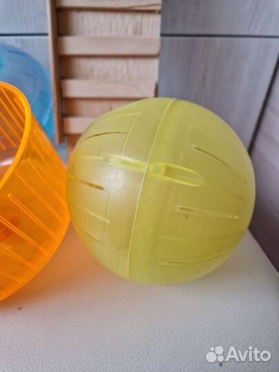 Беговое колесо прогулочный шар для хомяка джунгари