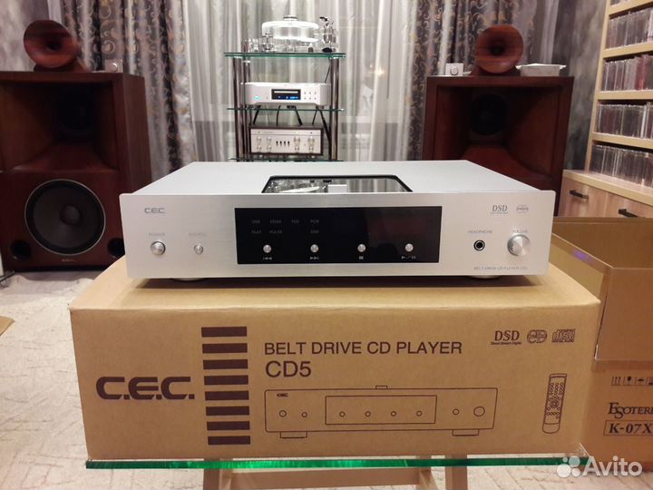 Проигрыватель компакт дисков / цап C.E.C. CD5