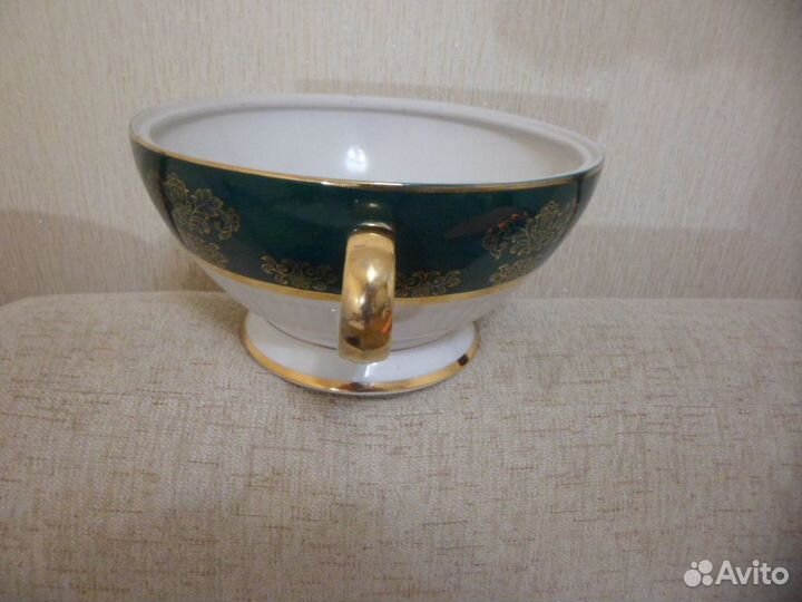 Супница сервиза Парадный, без крышки, Коростень