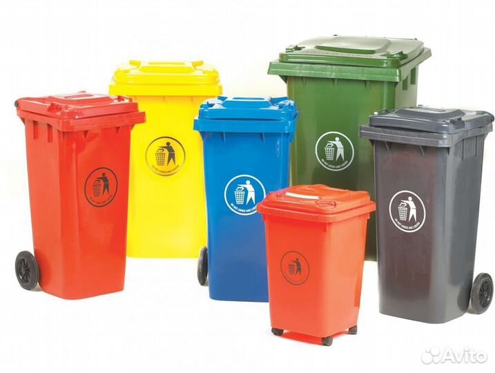 Пластиковые мусорные контейнеры для тбо