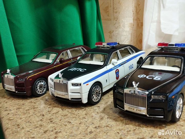 Коллекционные модели rolls-royce Phantom