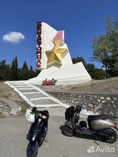 Honda Dio 35ZX и Tact 30