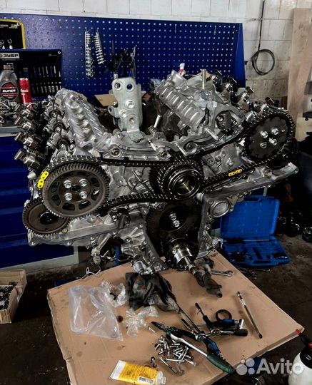 Двигатель 1VD-FTV / toyota Land Cruiser 200