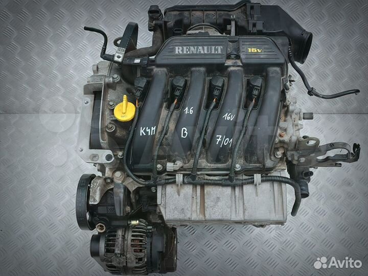 Двигатель 1.6 K4M700 Logan, LADA Largus, Symbol