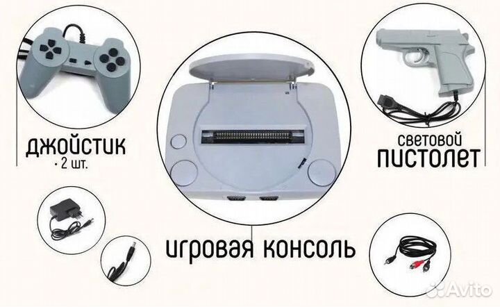 Классическая игровая приставка 8 бит