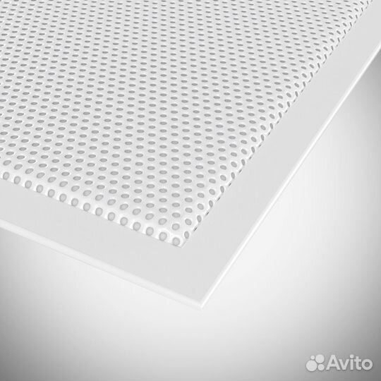 Решетка встраиваемая для ниши батареи, белая