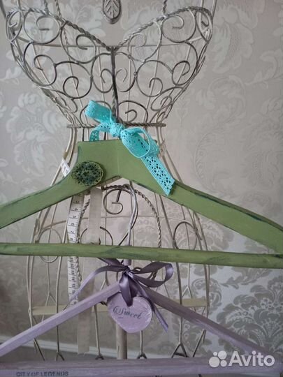 Плечики деревянные,интерьерные, винтаж