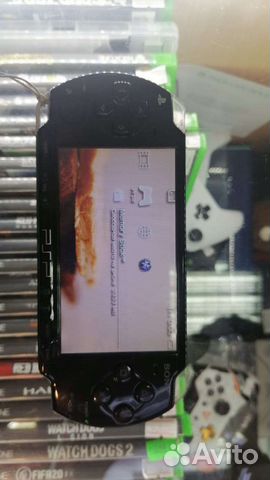 PSP E1008 32gb с играми 50 штук