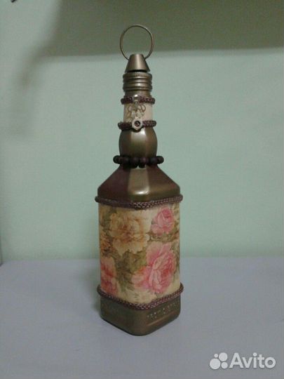 Бутыль декоративная