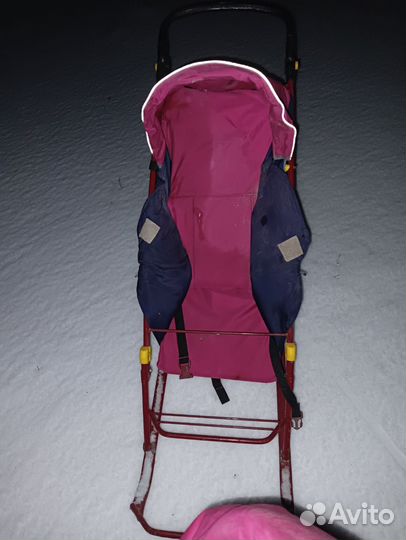 Коляска санки