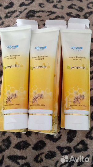 Зубная паста атоми