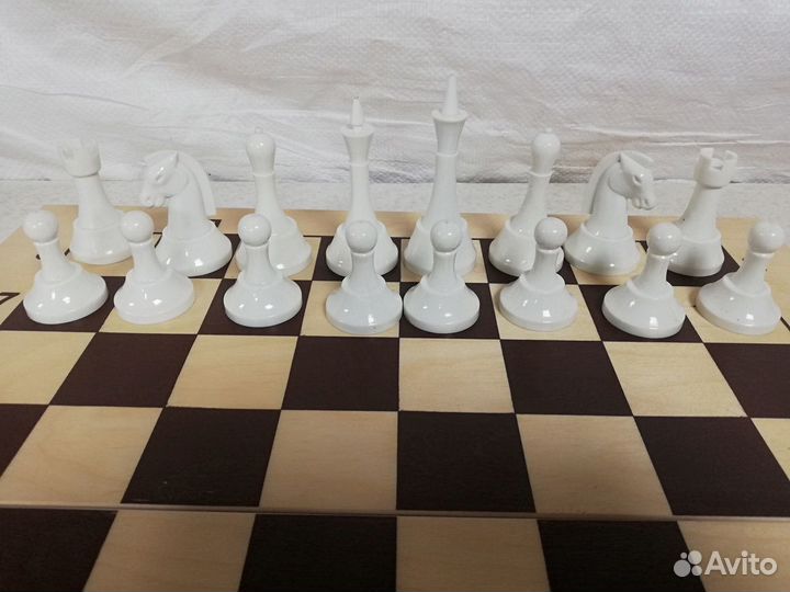 Шахматы СССР Большие красивые фигуры