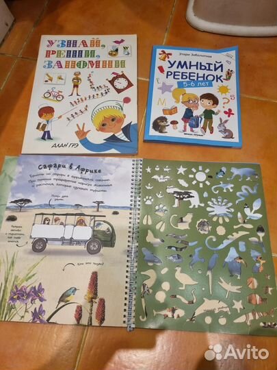Развивающие книги на память,логику