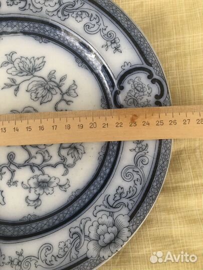 Старинные тарелки Brown-Westhead Англия 19 век