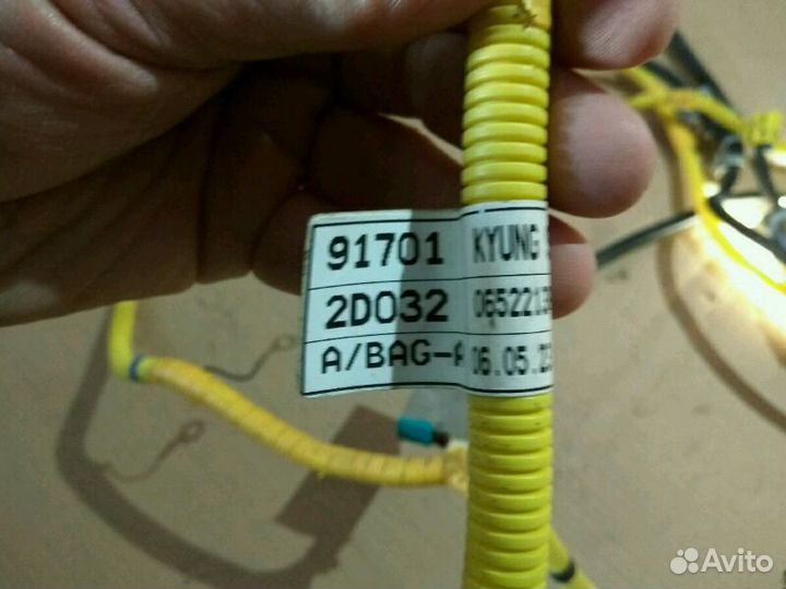 Проводка подушек безопасности Hyundai Elantra XD