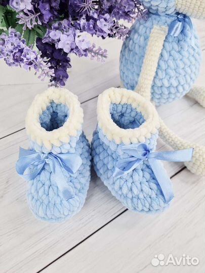 Пинетки новые подарок для новорожденных
