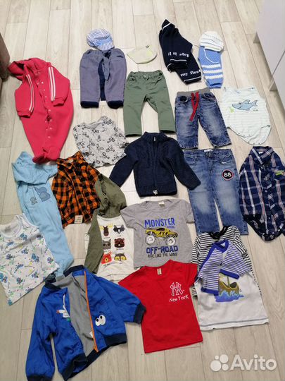 Вещи на мальчика до 1 года