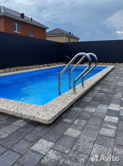 Полипропиленовый бассейн 7м*3м*1,5м