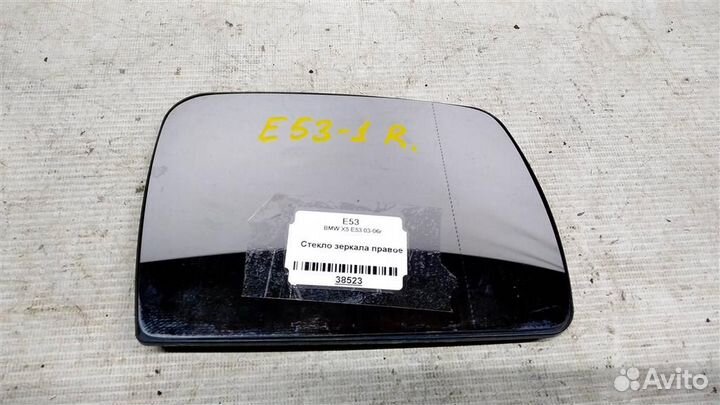 Зеркало элемент правое BMW Х5 Е53 99-03г