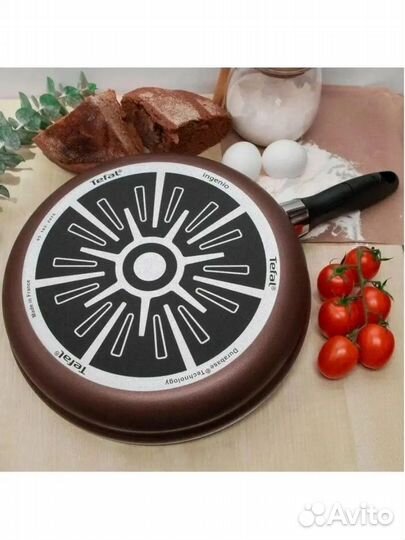 Tefal ingenio сковородки набор 3 предмета новый