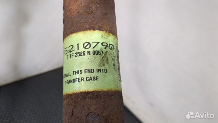 Кардан Cadillac SRX, 2007