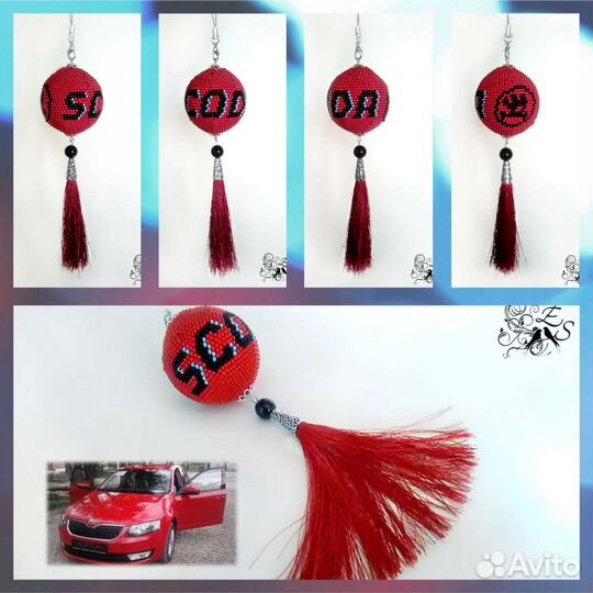 Украшение ручной работы. Подвеска в авто
