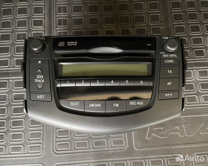 Штатная магнитола toyota rav4