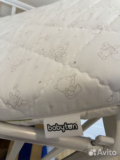 Матрас детский в кроватку 120 60 babyton