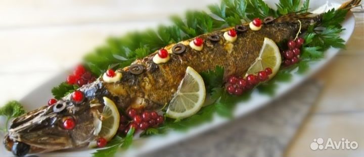 Свежемороженая щука