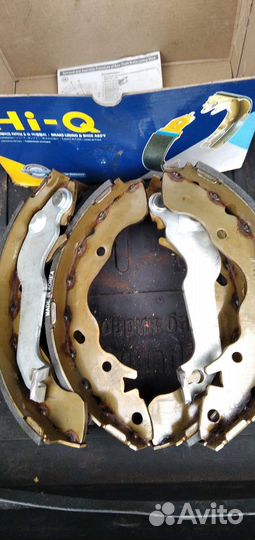 Тормозные колодки hyundai accent задние